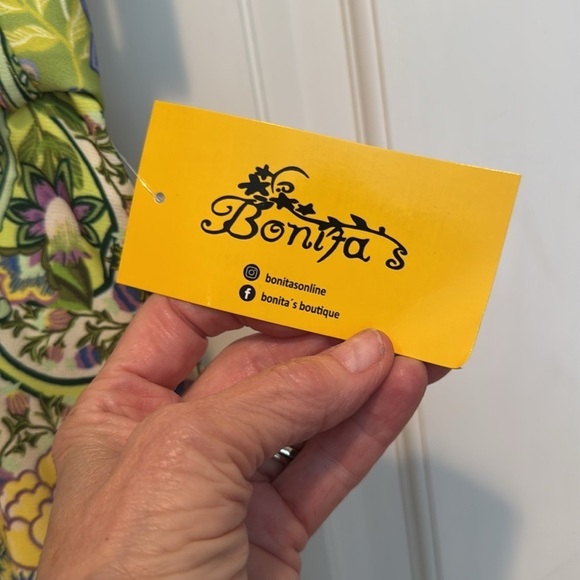 NWT Colorful Paisley Wide-Leg Pants made in Italy - Picture 5 of 9